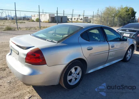 2008 Pontiac Grand Prix from USA, damaged, VIN 2G2WP552X81159920